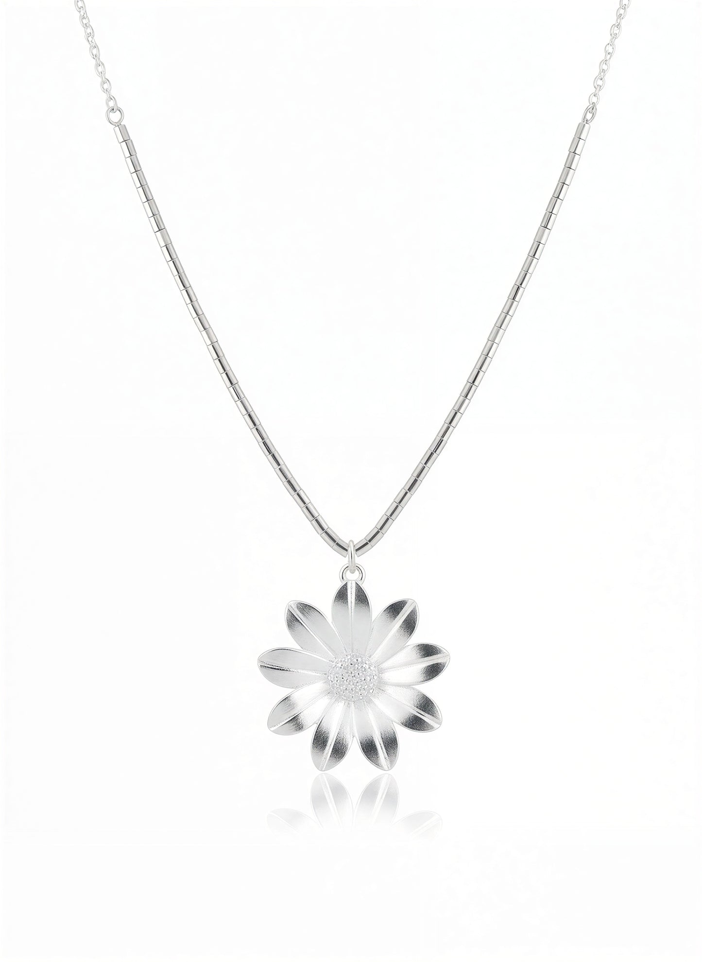 Collar mostacilla Flor - 46 cm