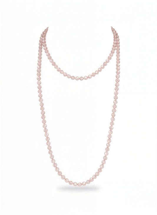 Collar largo de cristal - 1.10 mtrs