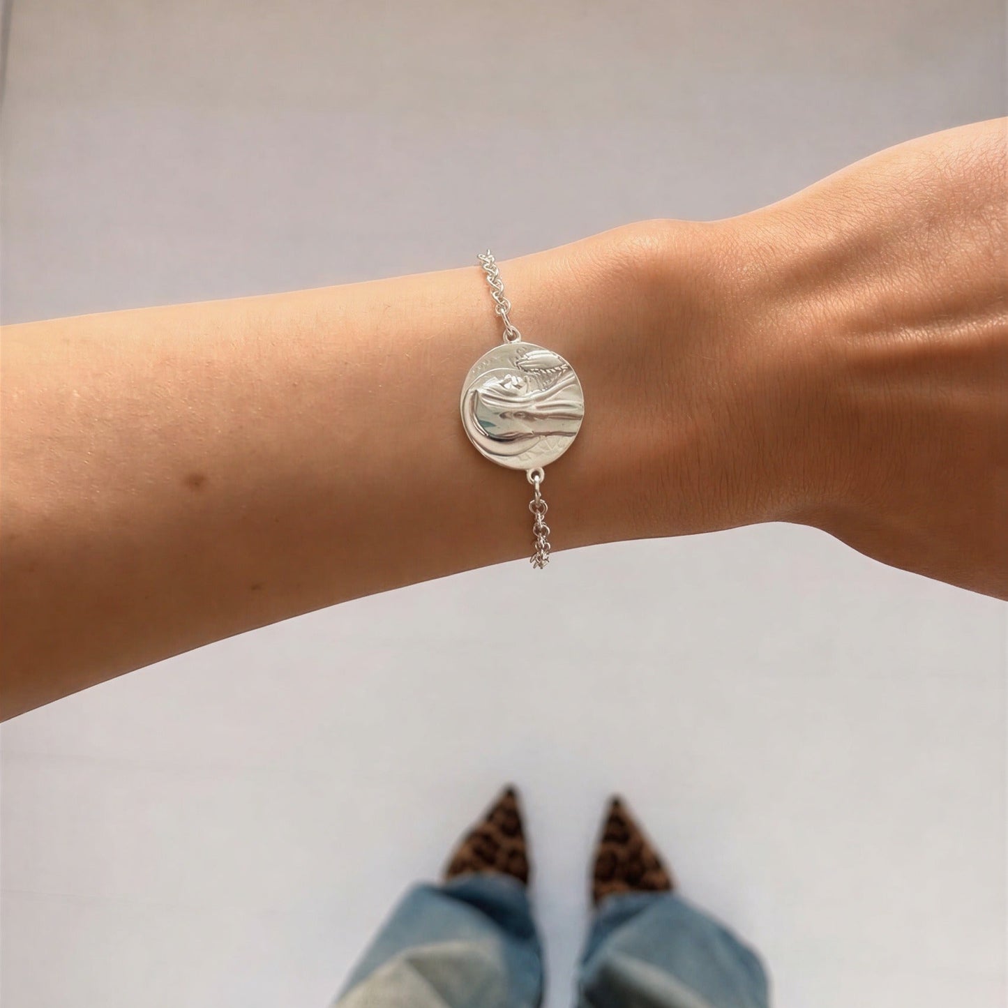 Pulsera virgen - 18 cm