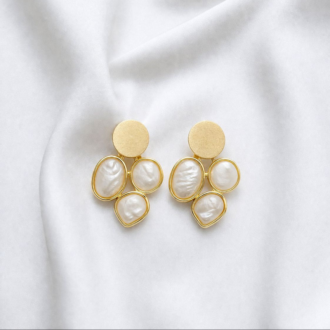 Aros Resina Nácar - 43 mm