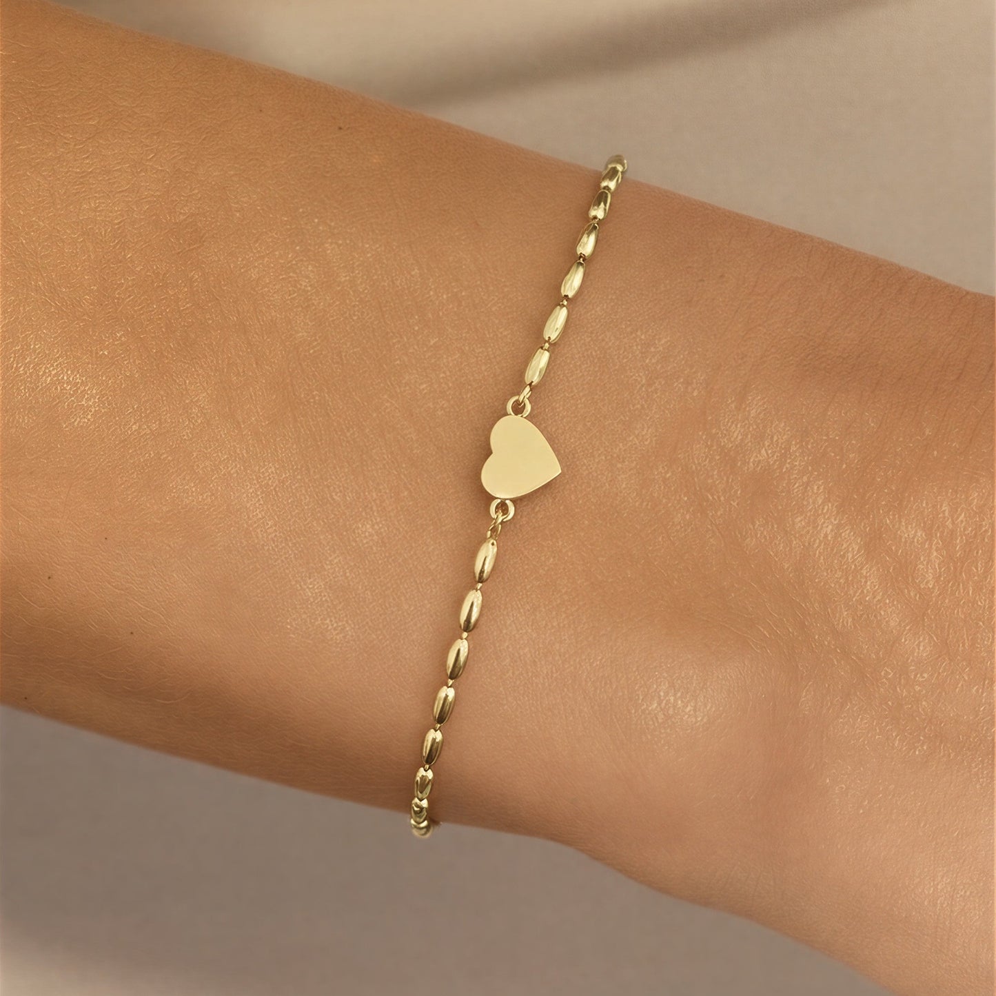 Pulsera corazón - 18 cm