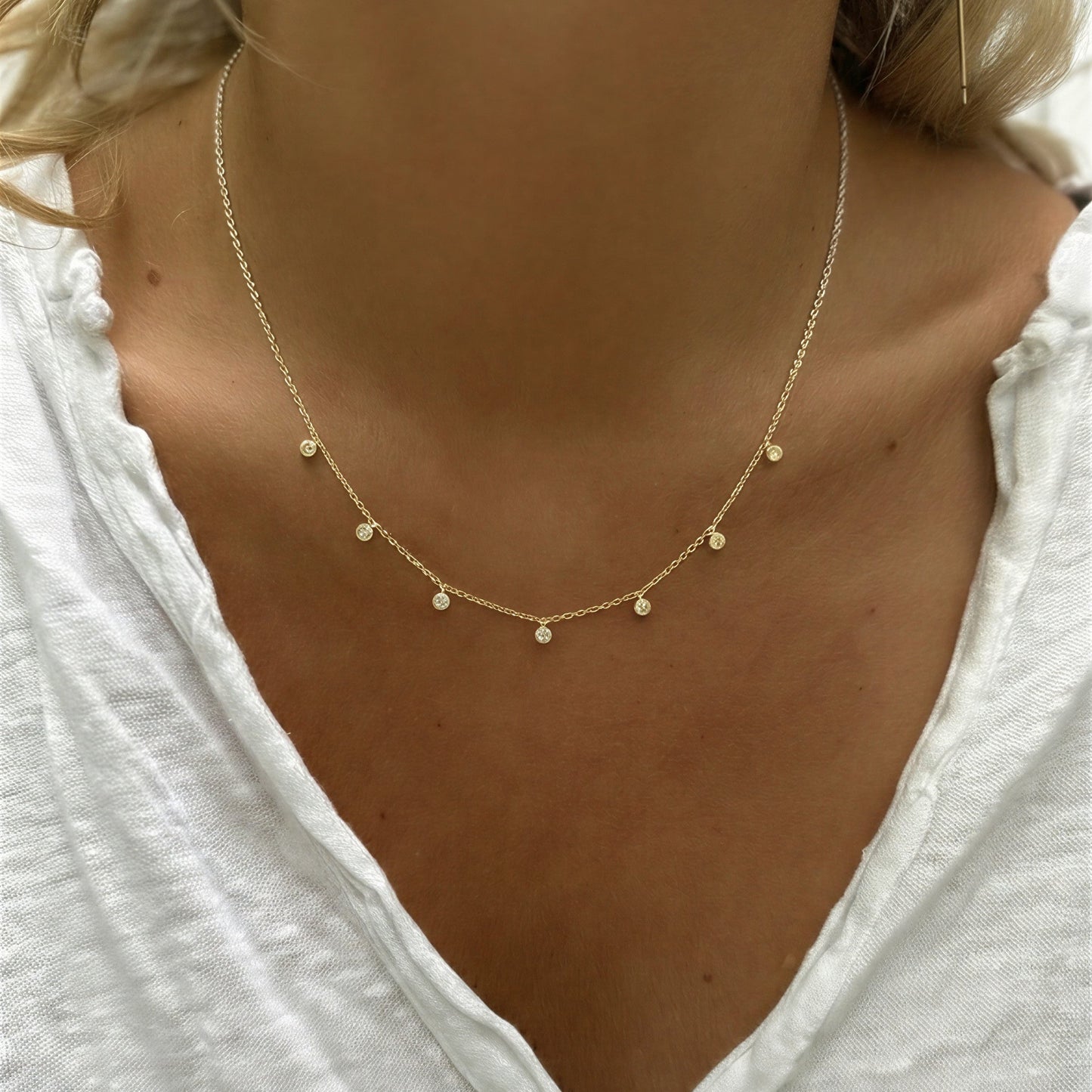 Collar punto de luz - 35 cm
