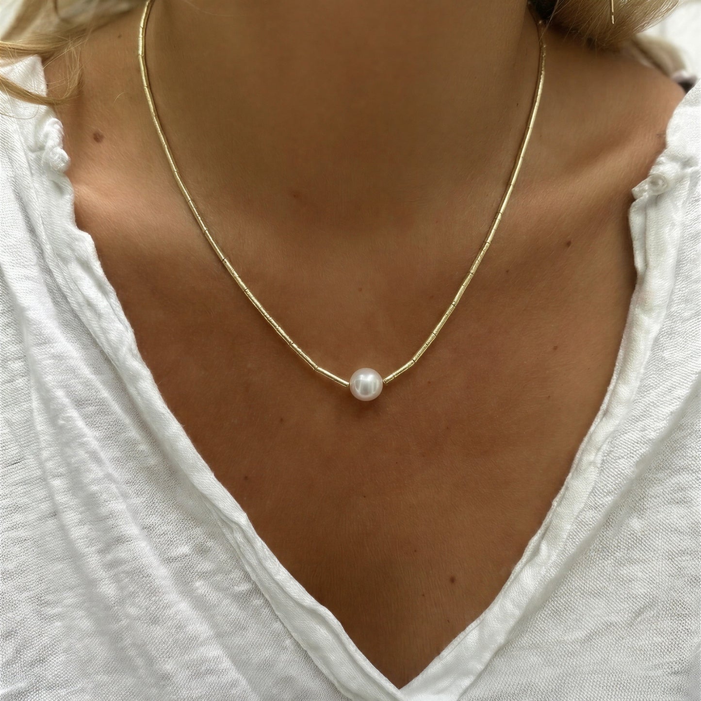 Collar mostacilla - 44 cm