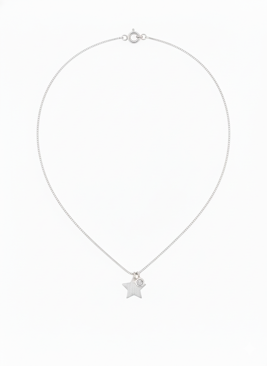 Collar punto de luz - Estrella - 46 cm
