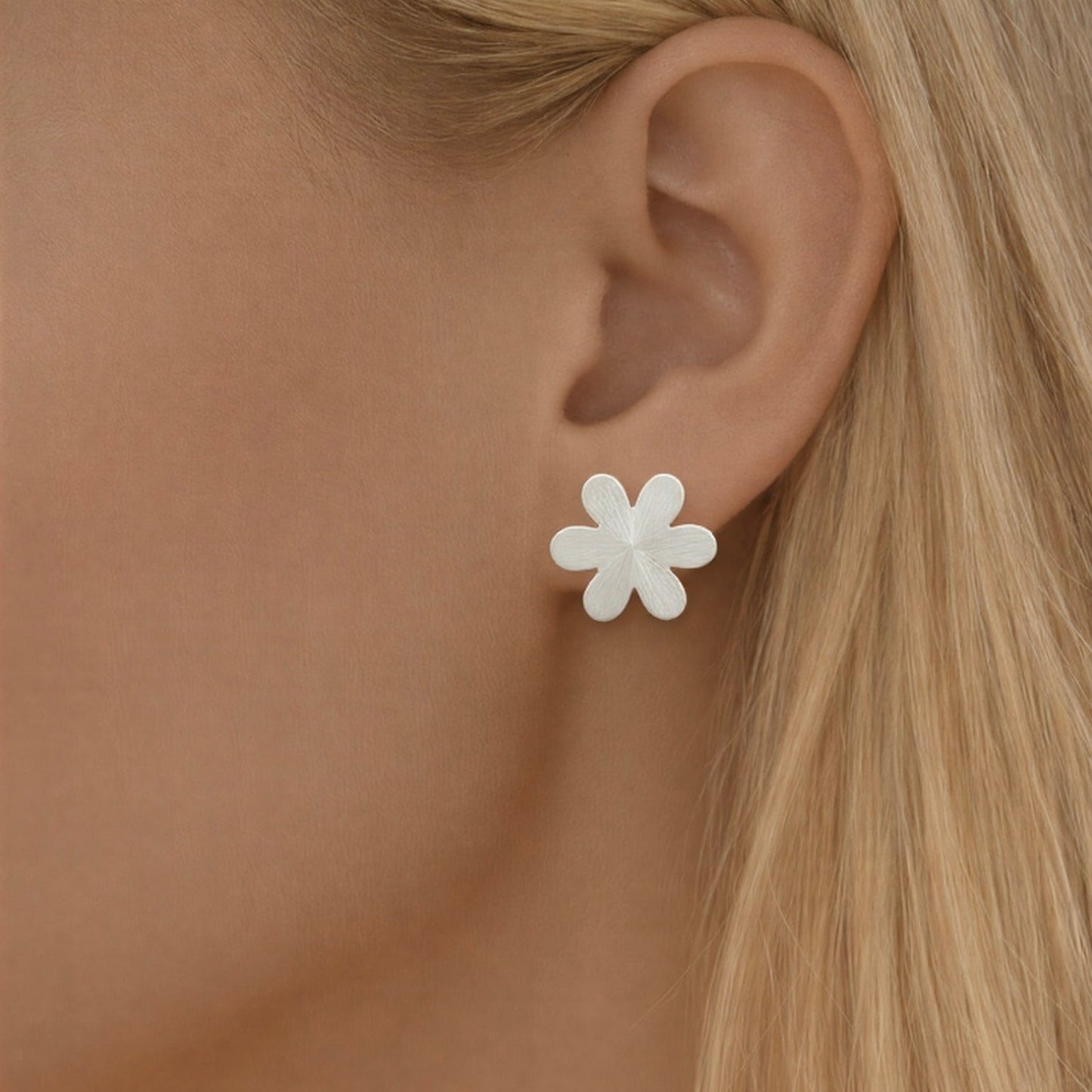 Aro flor satinado - 21 mm