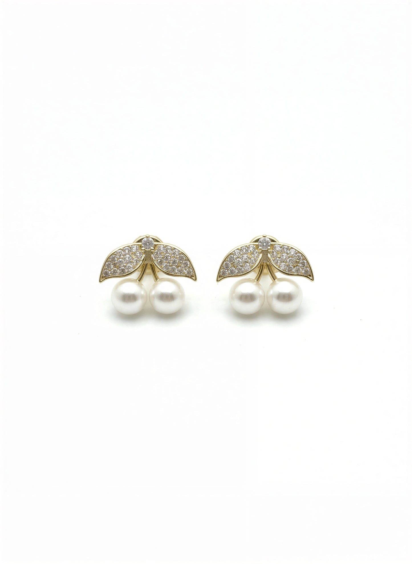 Aro circón perla - 14 mm
