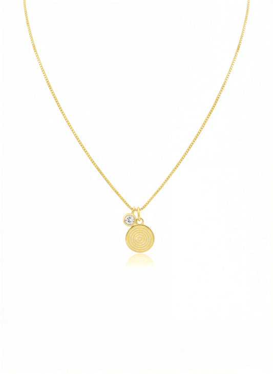 Collar punto de luz - Padre nuestro - 47 cm