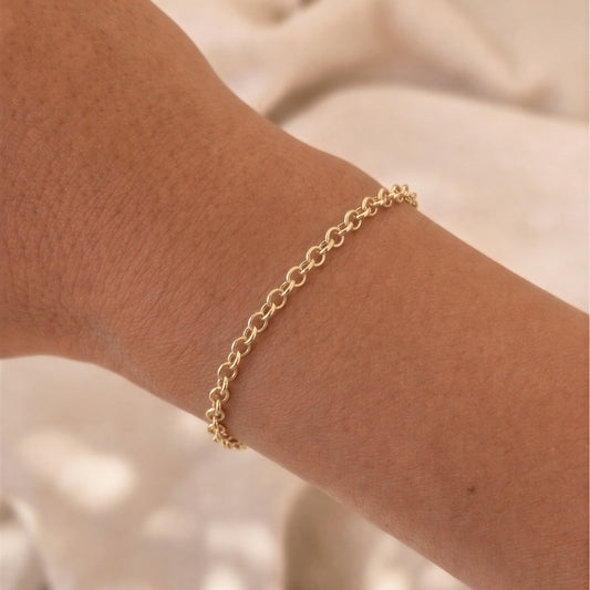 Pulsera rolo - 18 cm