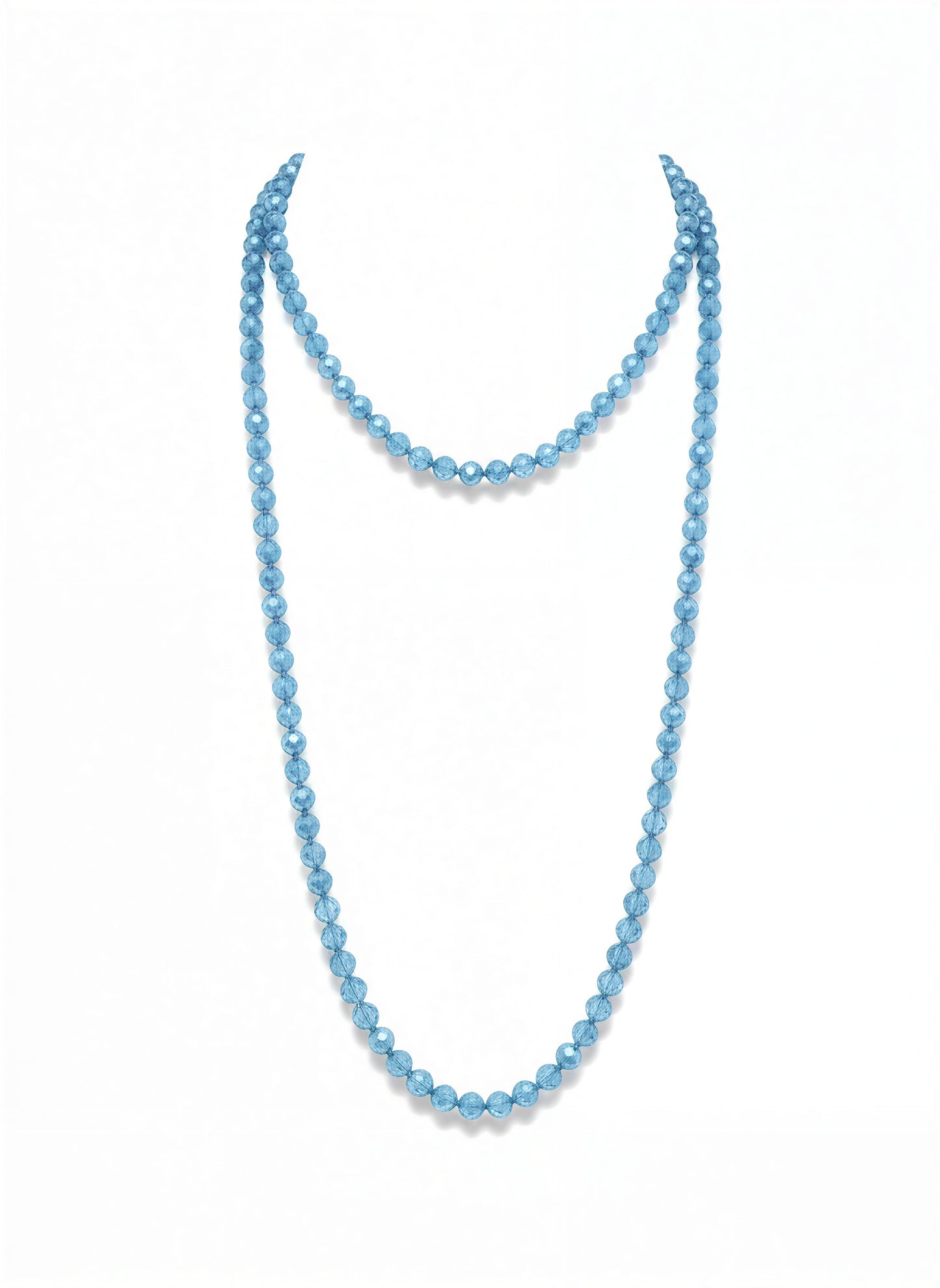 Collar largo de cristal - 1.10 mtrs
