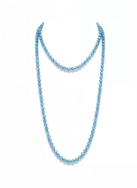 Collar largo de cristal - 1.10 mtrs