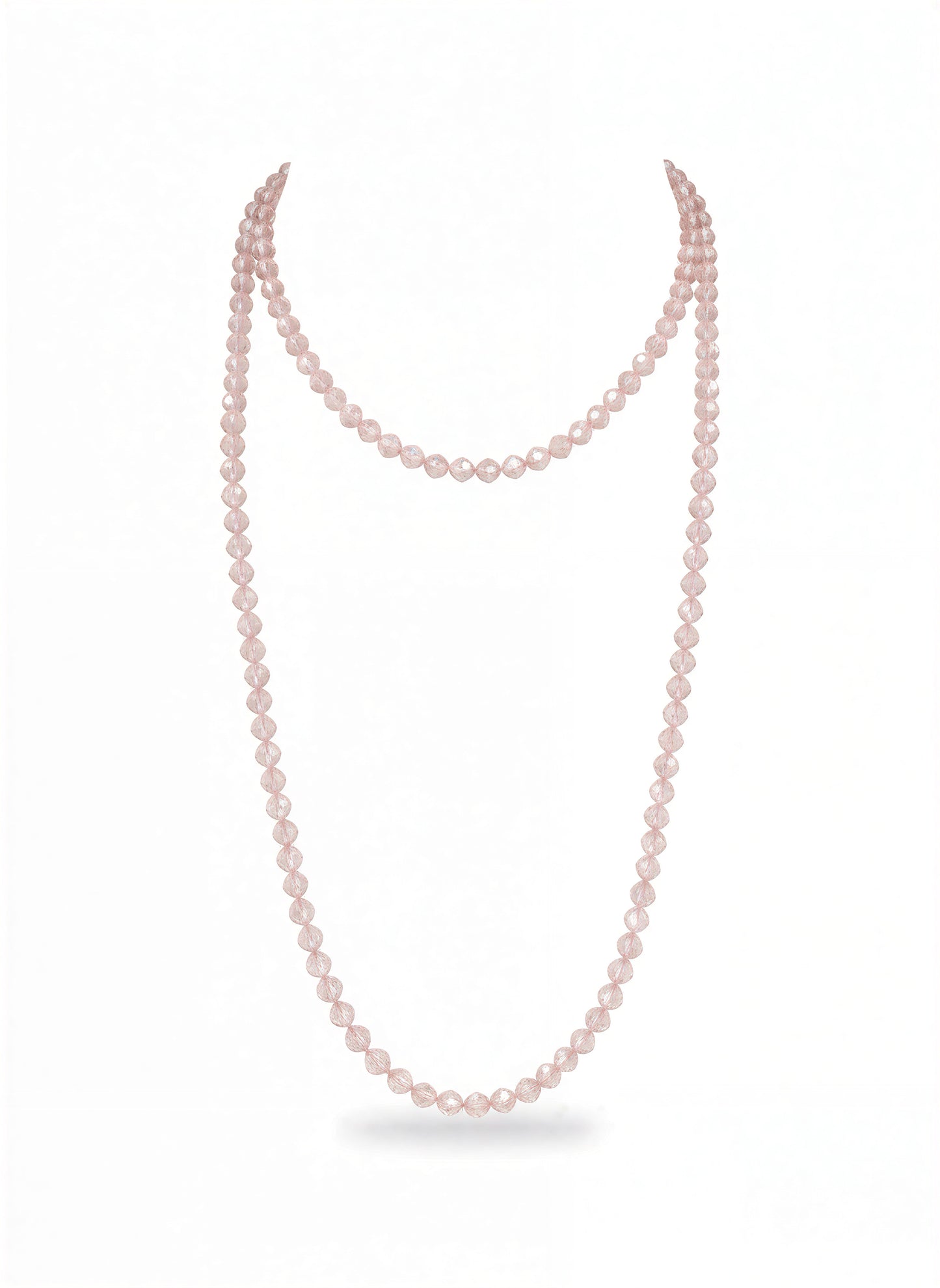 Collar largo de cristal - 1.10 mtrs