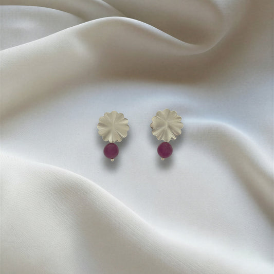 Aro - Piedra natural: Jade pink turmalina