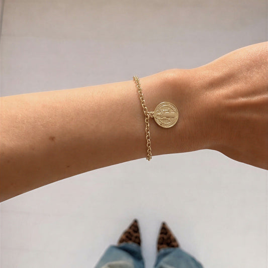 Pulsera San Benito- 18 cm