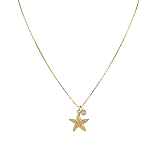 Collar punto de luz - Estrella - 45 cm