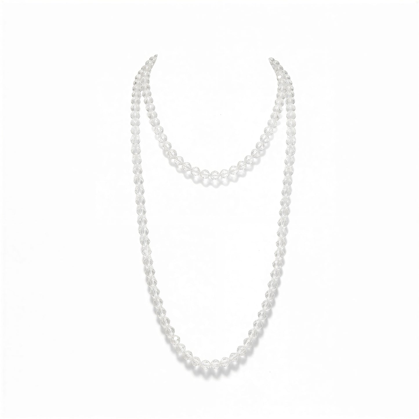 Collar largo de cristal - 1.10 mtrs
