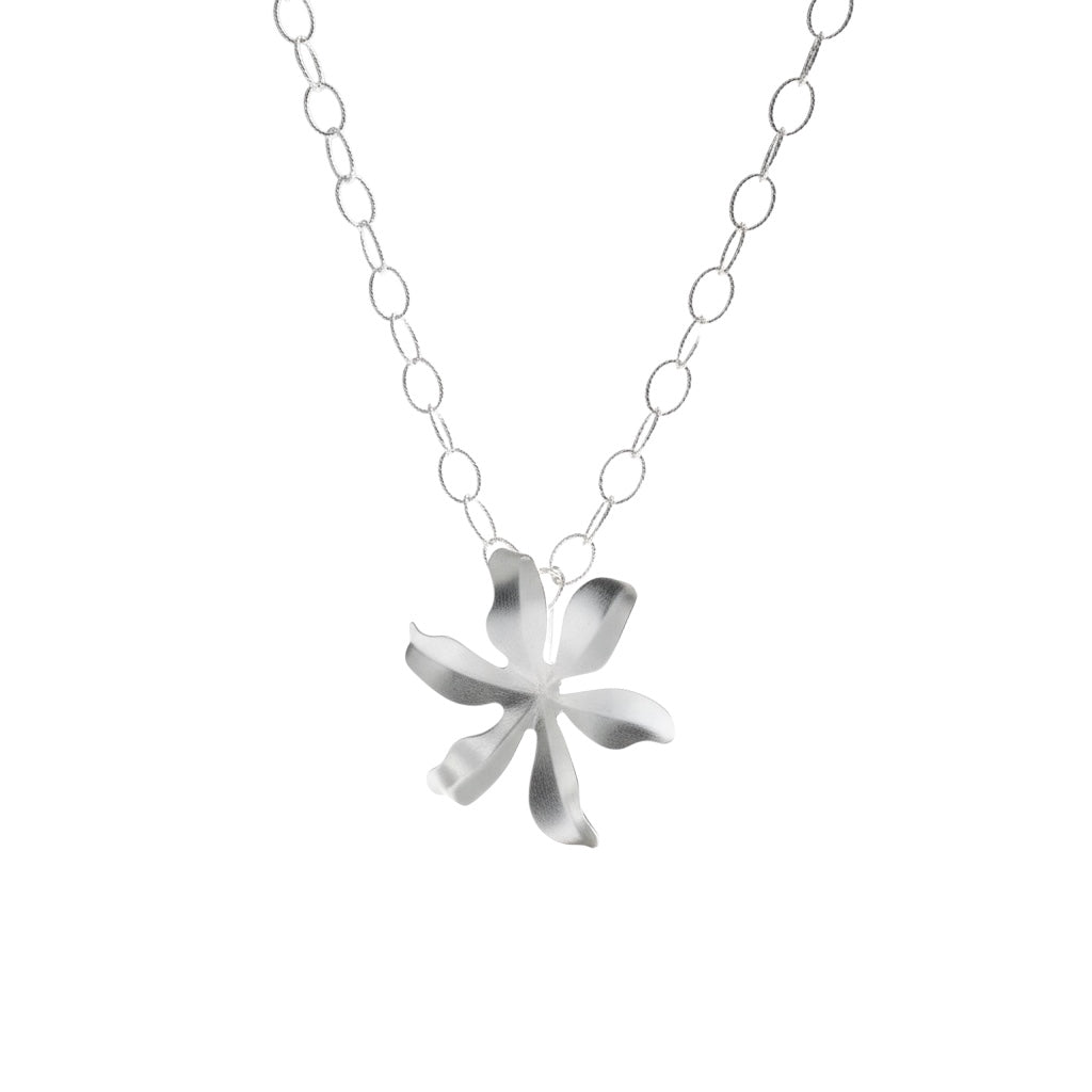 Collar con flor - 47 cm