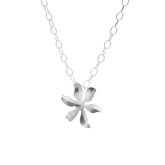 Collar con flor - 47 cm