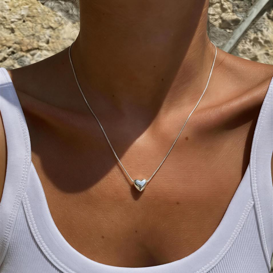 Collar corazón - 45 cm