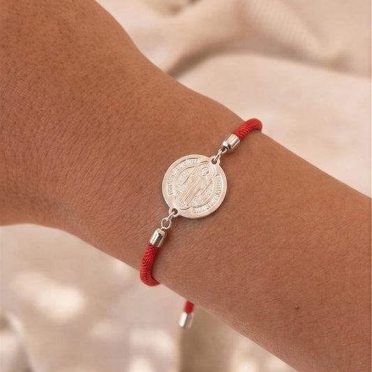 Pulsera cordón Rojo - San Benito