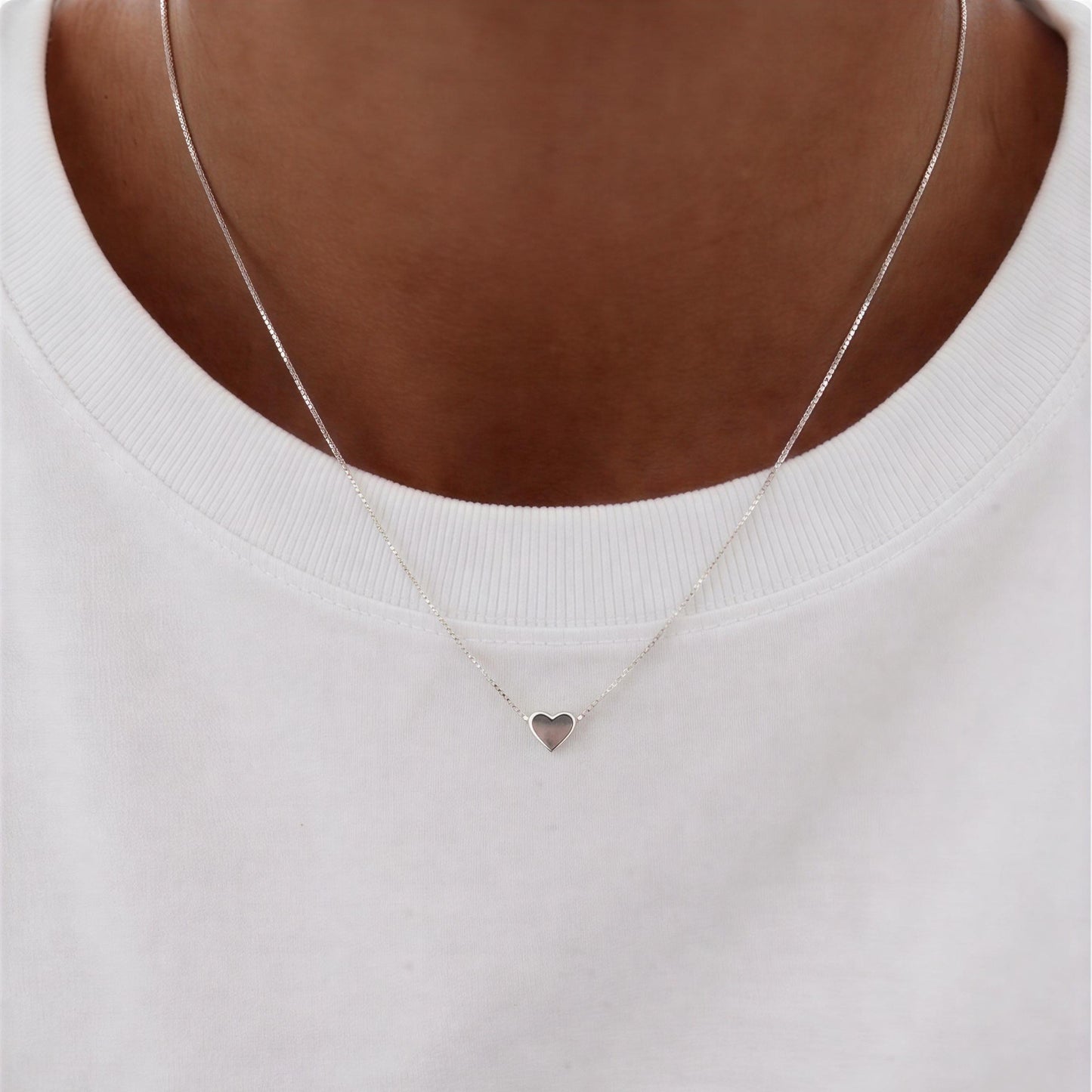 Collar mini corazón - 45 cm