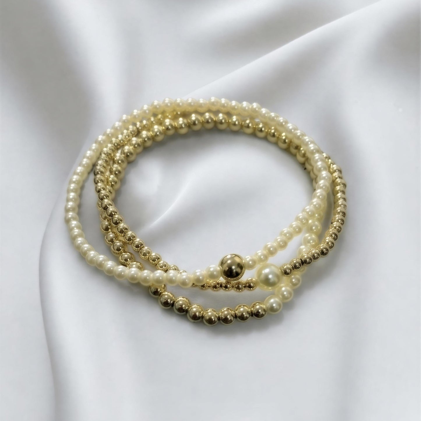 Pulsera trio elasticada