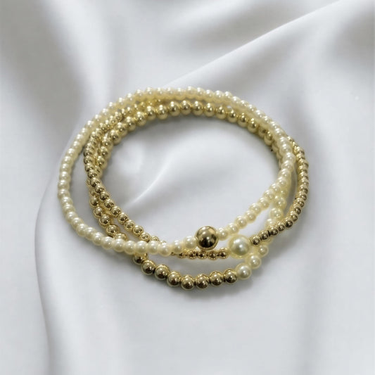 Pulsera trio elasticada