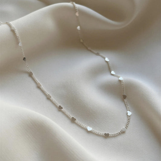 Collar corazones pequeños - 60 cm