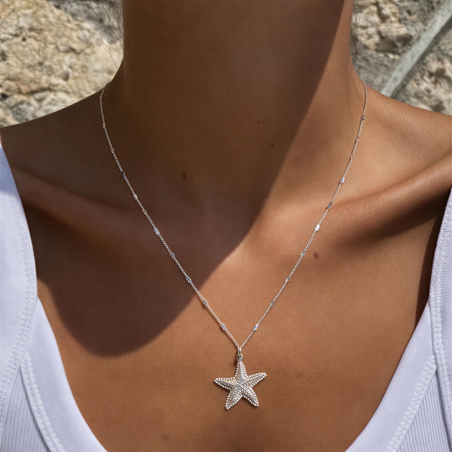 Collar estrella de mar - 45 cm